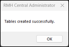 Connect to SQL Server and the Central database and run Force Install ...